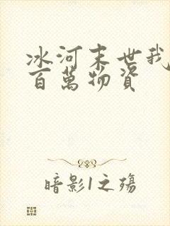 冰河末世我囤了百万物资