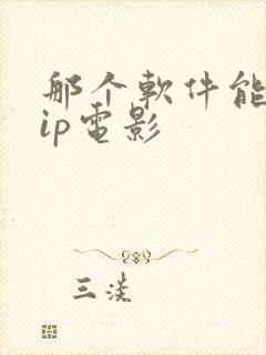 那个软件能看vip电影