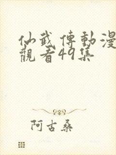 仙武传动漫免费观看49集