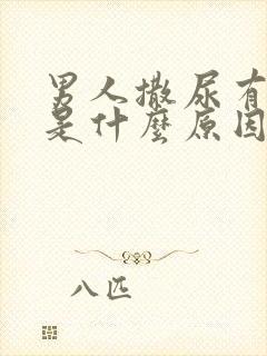 男人撒尿有泡泡是什么原因