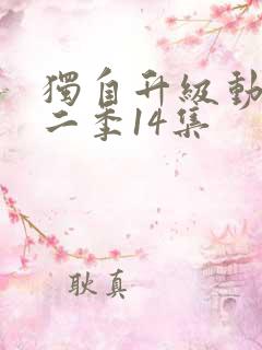 独自升级动漫第二季14集