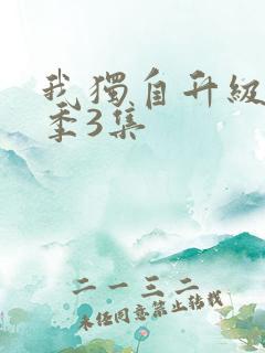 我独自升级第二季3集