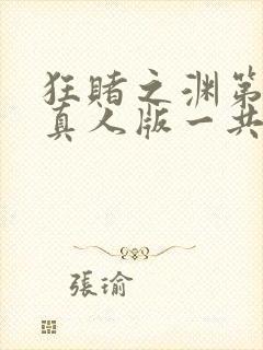 狂赌之渊第二季真人版一共多少集