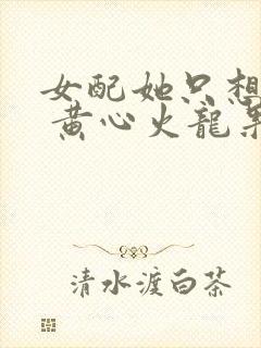 女配她只想被渣 黄心火龙果