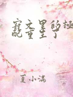 宠文里的极品男配重生了