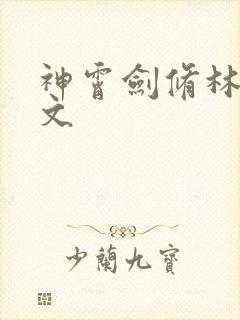神霄剑修林枫全文