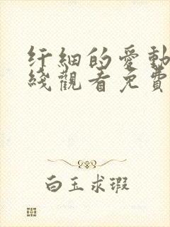 纤细的爱动漫在线观看免费全集