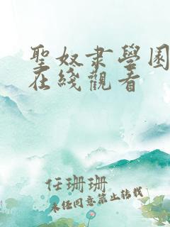 圣奴隶学园动漫在线观看