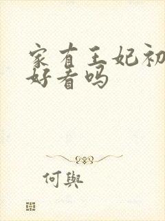 家有王妃初长成好看吗