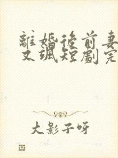 离婚后前妻又美又飒短剧完整版