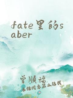 fate里的saber
