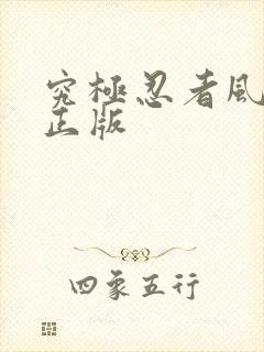 究极忍者风暴4正版