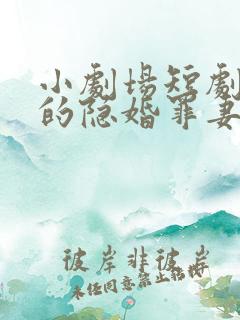 小剧场短剧陆少的隐婚罪妻