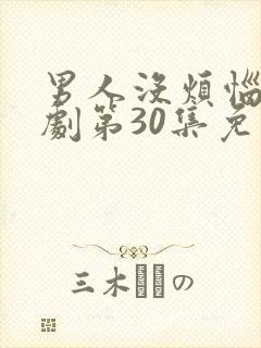 男人没烦恼电视剧第30集免费观看