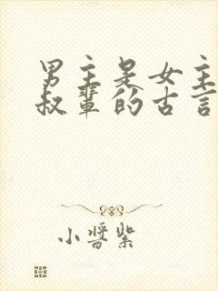 男主是女主的叔叔辈的古言