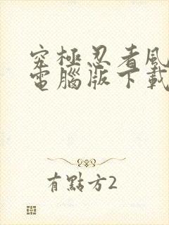 究极忍者风暴4电脑版下载