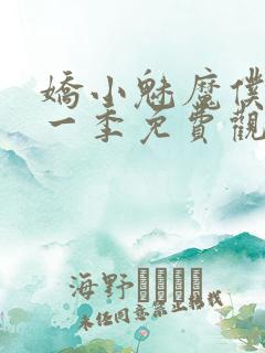 娇小魅魔仆人第一季免费观看全集