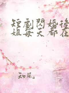 短剧闪婚后大小姐每天都在线打脸