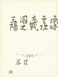 三国志曹操传黎阳之战攻略