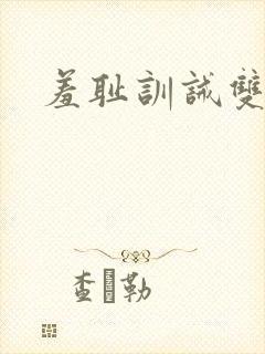 羞耻训诫双男主