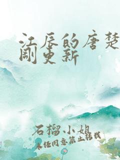 江辰的唐楚楚刚刚更新