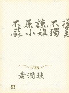 不原谅,不复合,苏小姐独美txt下载