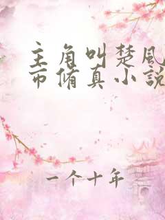 主角叫楚风的都市修真小说