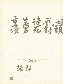 重生后,我嫁给渣男死对头