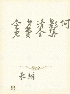 今夕清影何处寻免费全集