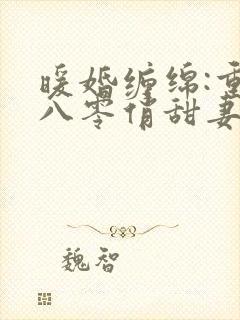 暖婚缠绵:重生八零俏甜妻 倾城一顾