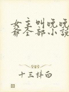 女主叫晚晚的王爷全部小说