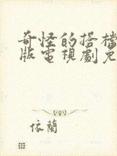 奇怪的搭档国语版电视剧免费观看全集