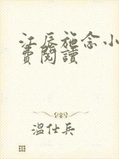 江辰施念小说免费阅读