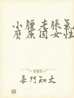 小腹老胀气是什么原因女性