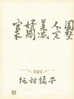 官婿美人图小说未删减完整版