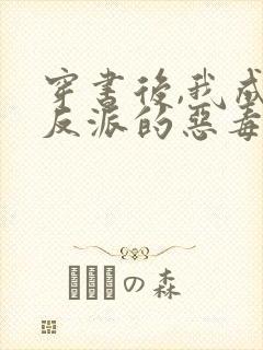 穿书后,我成了反派的恶毒原配