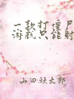 一款打僵尸的老游戏只能射击