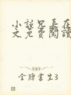 小说兄长在上全文免费阅读