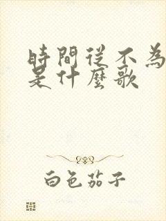 时间从不为谁等是什么歌