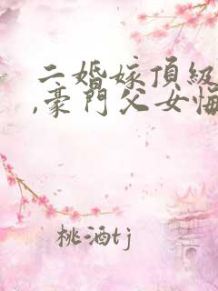 二婚嫁顶级大佬,豪门父女悔哭了全文阅读