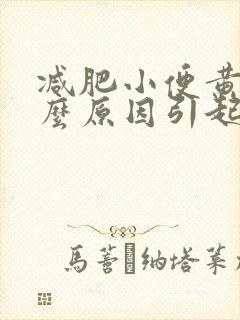 减肥小便黄是什么原因引起的