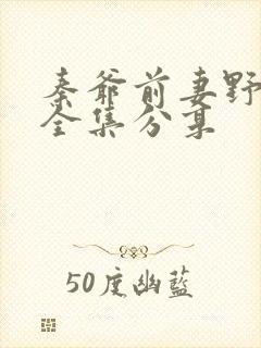 秦爷前妻野又飒全集分享