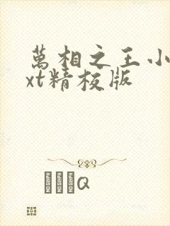 万相之王小说txt精校版