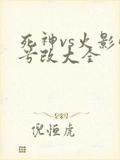 死神vs火影雨兮改大全