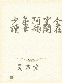 少年阿宾全文阅读笔趣阁在线阅读