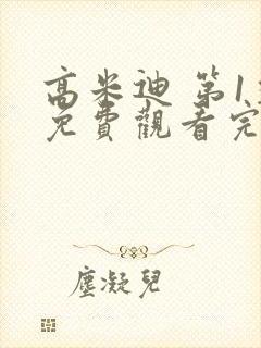 高米迪 第1季免费观看完整版在线全集