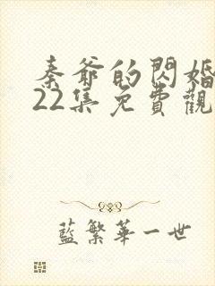 秦爷的闪婚短剧22集免费观看全集