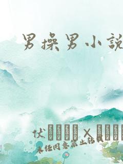 男操男小说男男