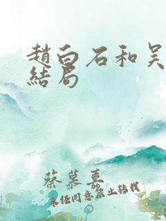 赵白石和吴漪的结局