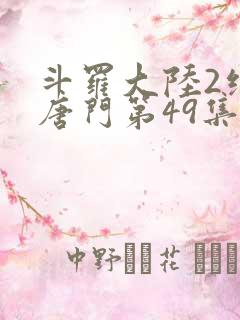 斗罗大陆2绝世唐门第49集